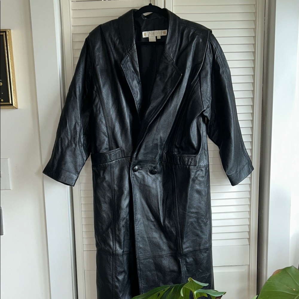 Architect Black Leather Women's Jacket